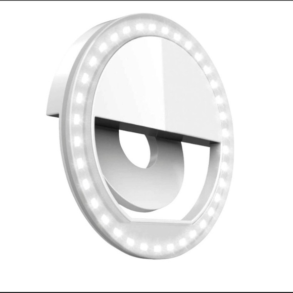 Other - Clip On Ring Light - White